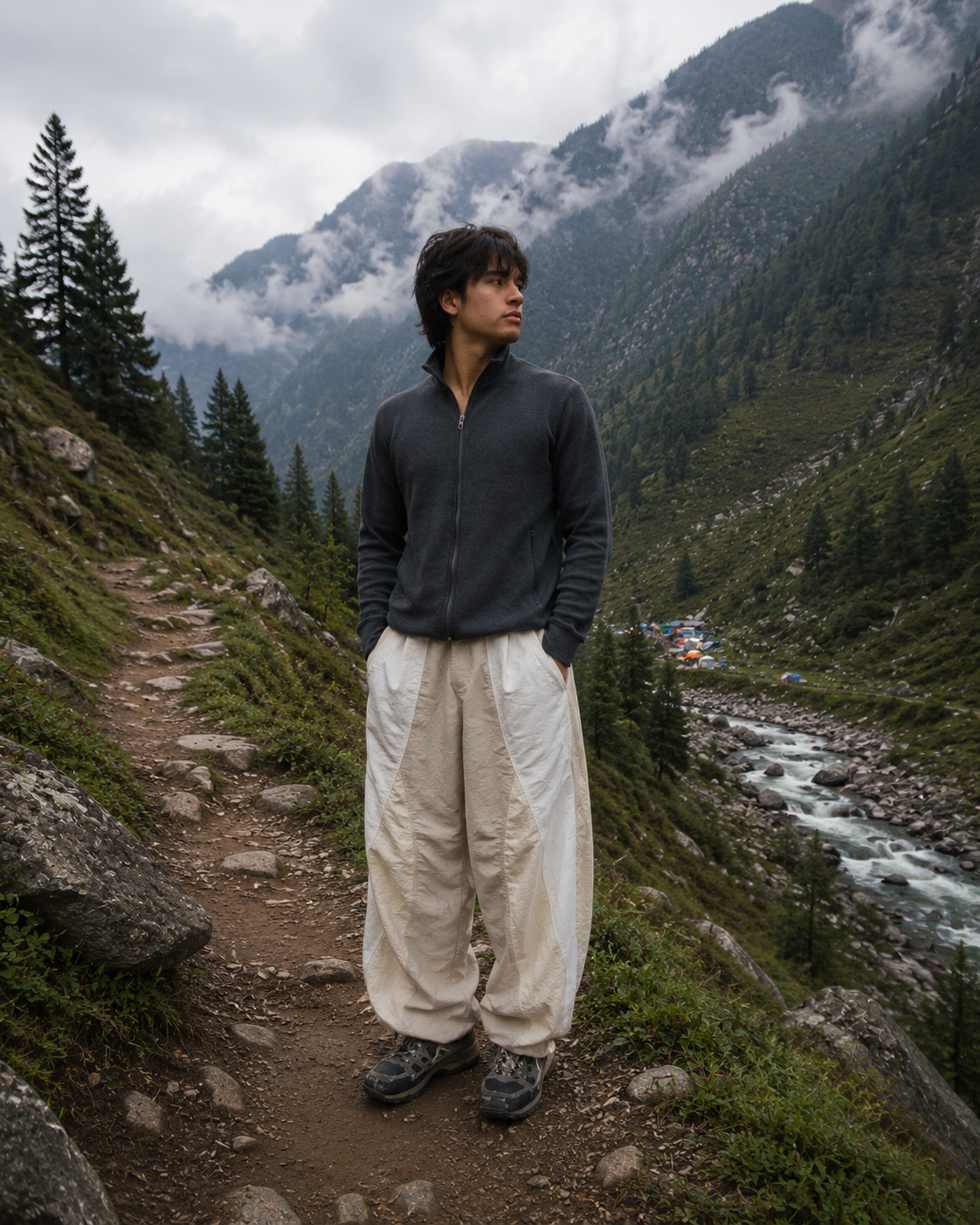 Ridge Pants White