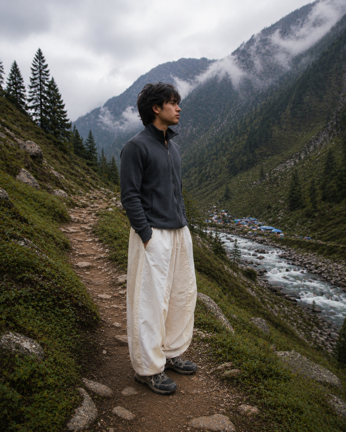 Ridge Pants White