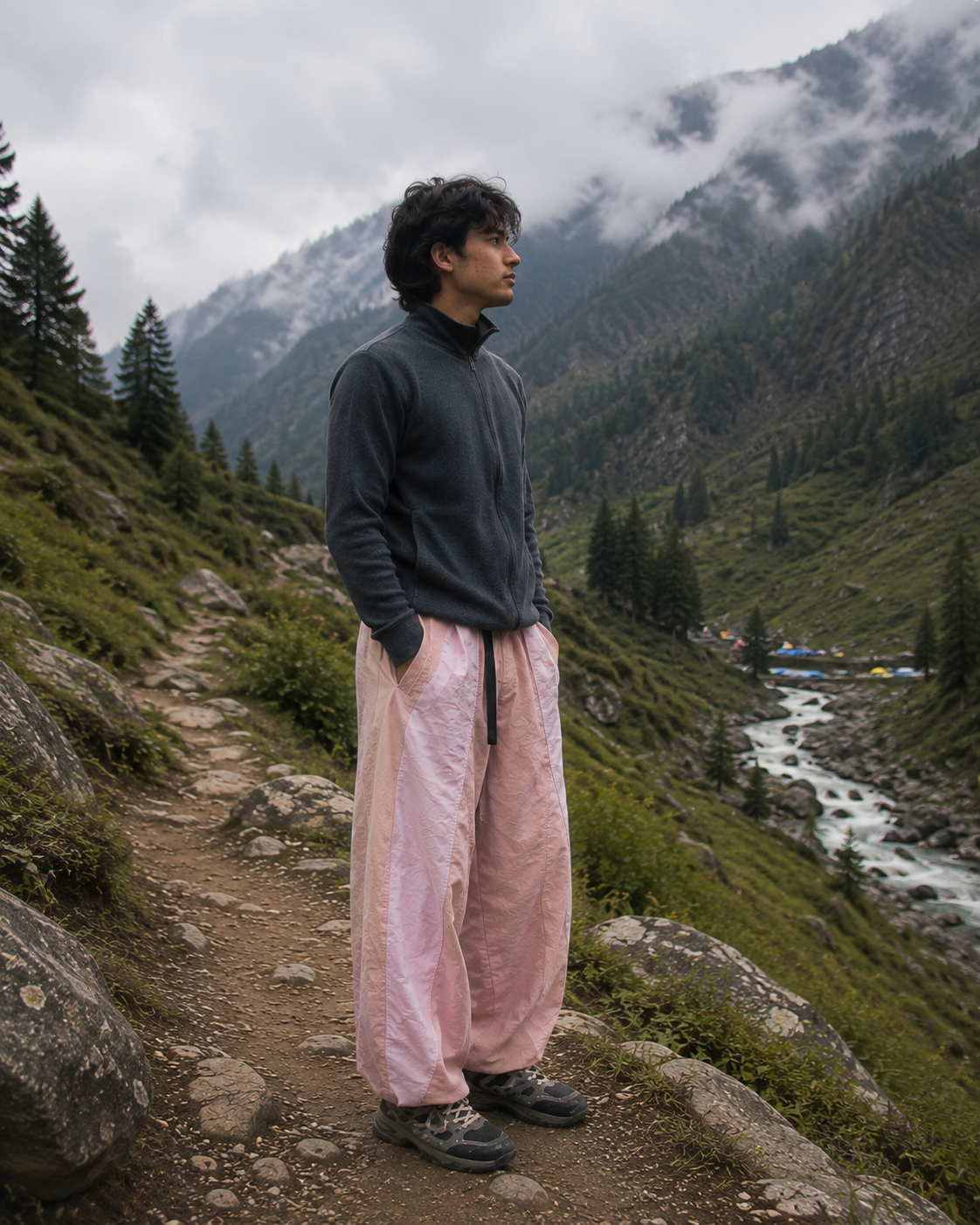 Ridge Pants Pink