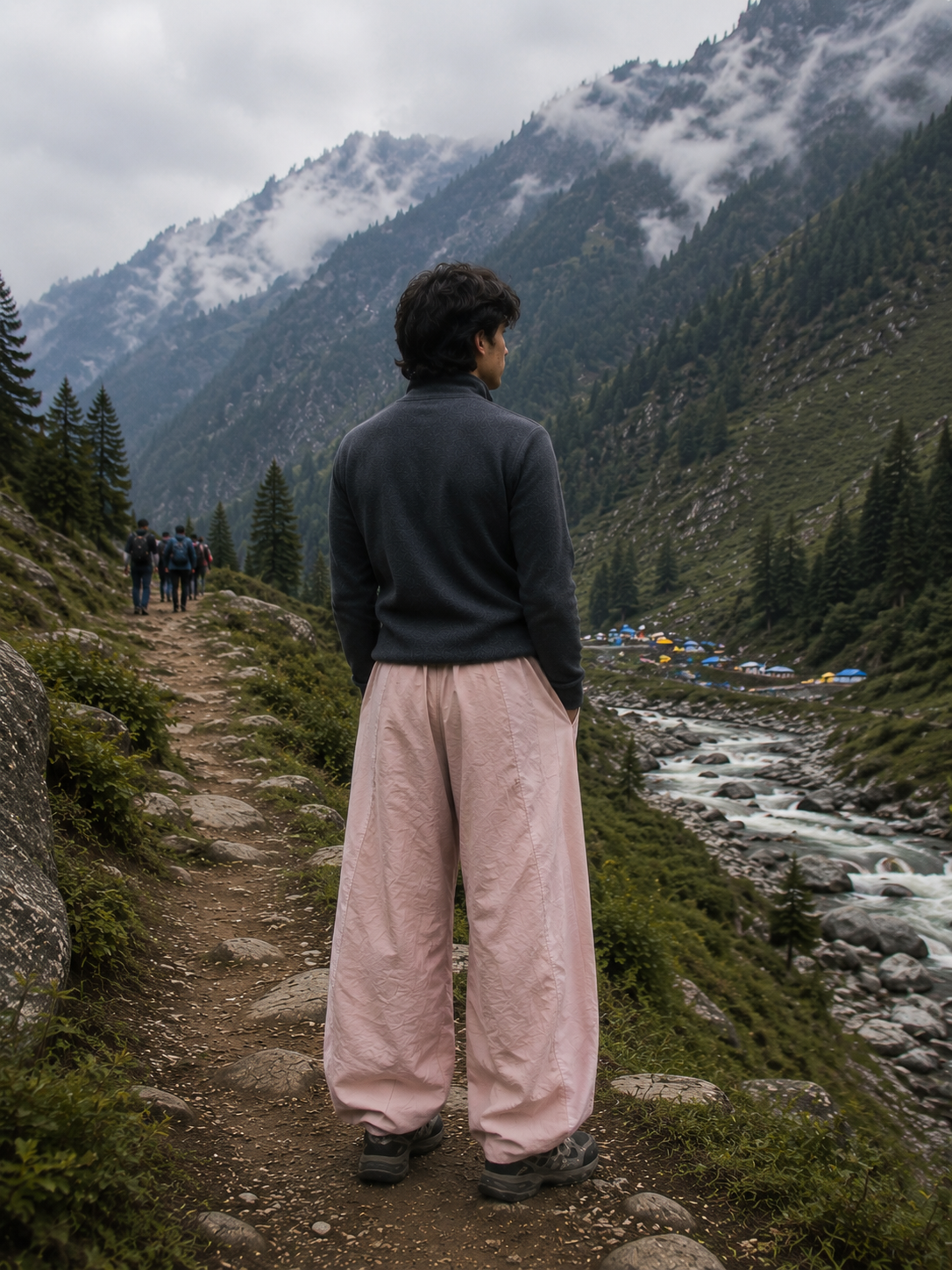 Ridge Pants Pink